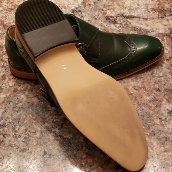 UV Signature Forest Green Dress Shoes - Picture 4 of 4